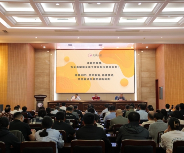 豪门国际官网丝绸2024年三季度经济形势剖析会顺遂召开